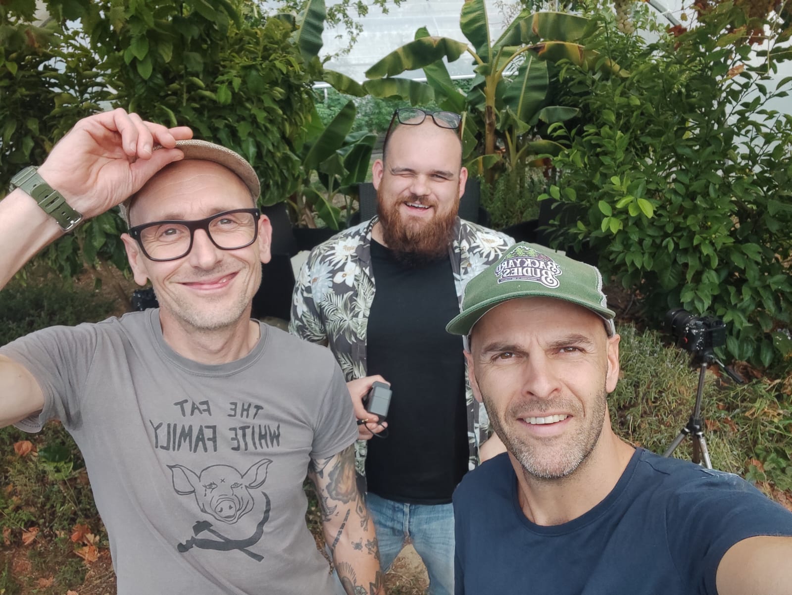 L'&eacute;quipe Backyard Budies - S&eacute;bastien, Tom & Damien